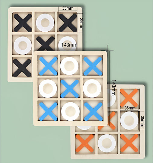 Επιτραπέζιο Παιχνίδι Tic Tac Toe για 2 Παίκτες 126531 Alista Home