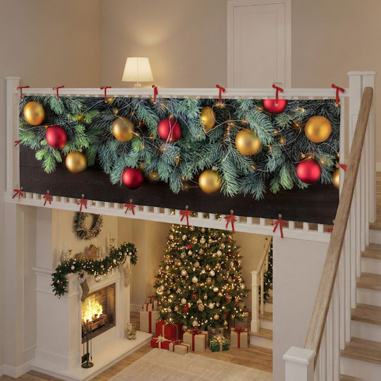 Christmas Decoration Balloon Cover Fence Balcony Christmas 100x250