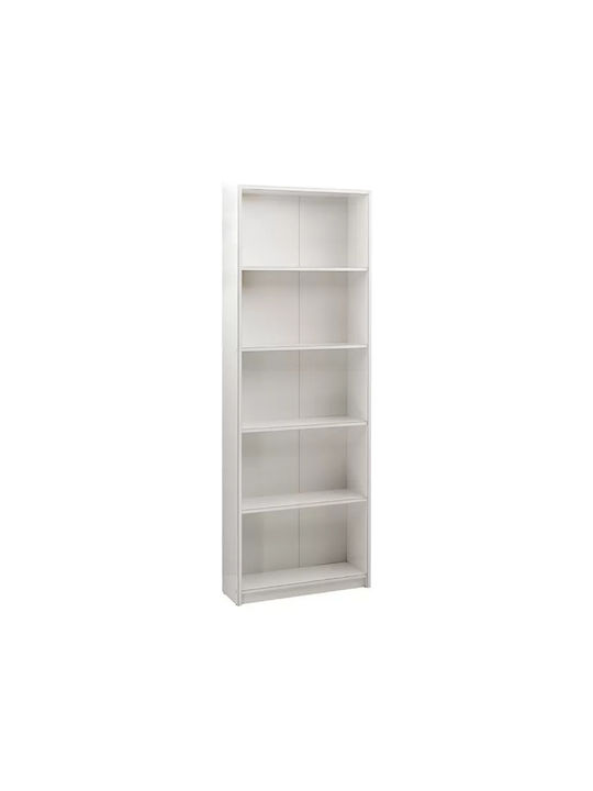 Βιβλιοθήκη Max Λευκό 58x23x170εκ.