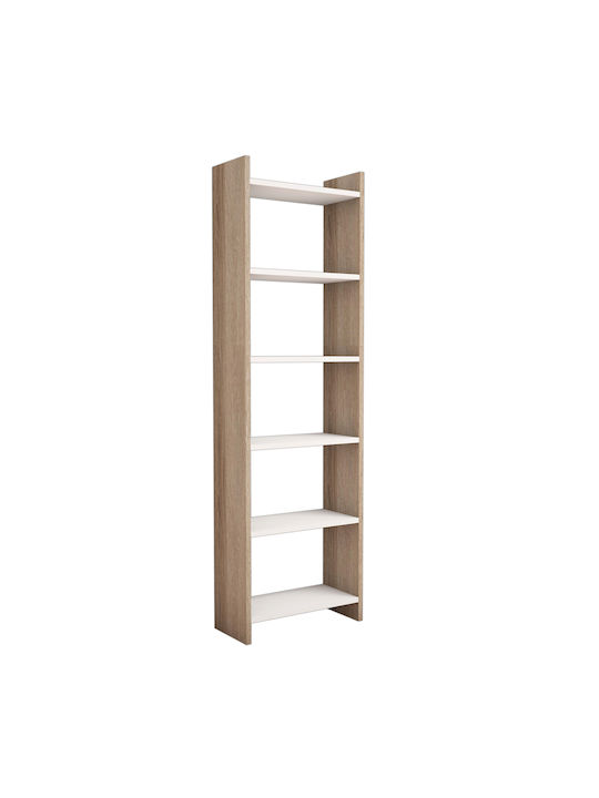 Bookcase Classiker Sonama / White 48.5x22x160cm