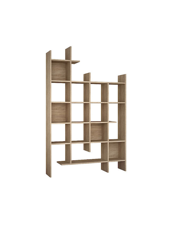 Bibliothek Manco Natural Beech 122x25.5x188cm