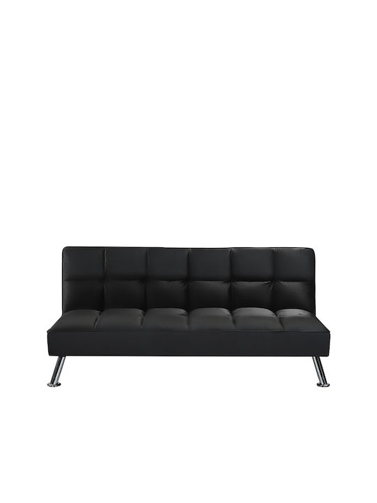 Alika Canapea Cu Trei Locuri Pat Gri Închis 190x92x83cm