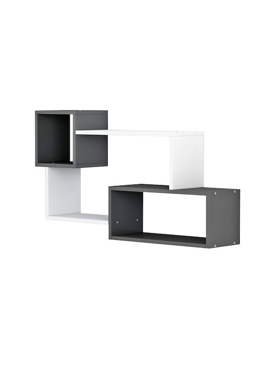 Shelf Wall Tanner Grey-White 90.5x20x51cm