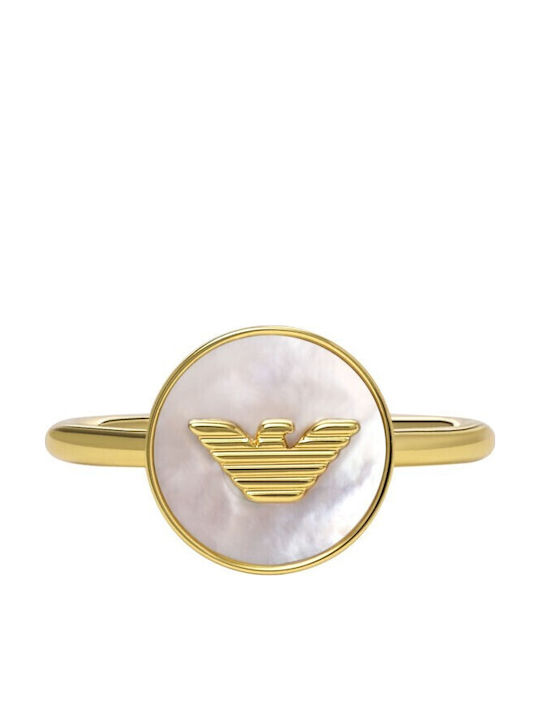 Emporio Armani Women's Gold Plated Ring Emporio Armani Women's Gold Plated Ring