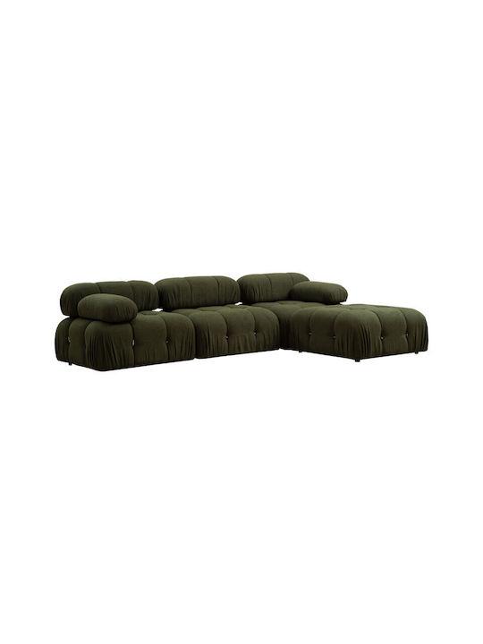 PWF-0622 Ecke Sofa mit Linker Ecke Grün 288x190cm