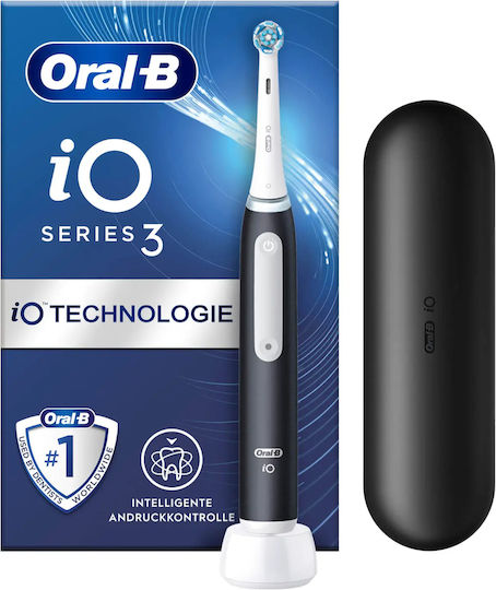 Oral-B iO Series 3n Electric Toothbrush With Pressure Sensor Black