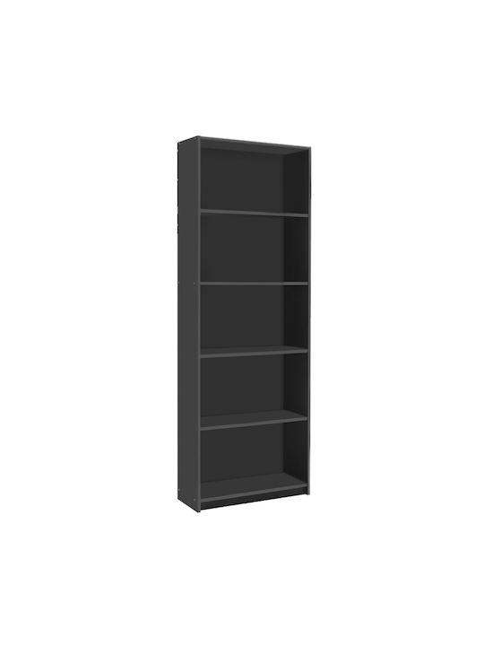 Bookcase Max Anthracite 58x23x170cm