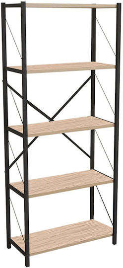 Βιβλιοθήκη Draizy 60x30x150εκ. Βιβλιοθήκη Draizy 60x30x150εκ.