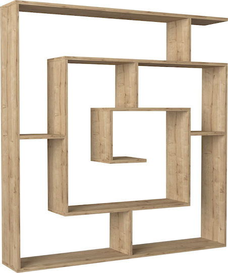 Bibliotecă Ithaki Naturală 125x22x130cm