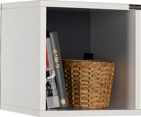Shelf Wall Flat 33x19x33cm White Shelf Wall Flat 33x19x33cm White