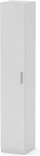 Lela Slim Dulap Pentru Sufragerie Din Placă Din Lemn Agregat Cu Iluminare Alb 35x37x190cm Lela Slim Dulap Pentru Sufragerie Din Placă Din Lemn Agregat Cu Iluminare Alb 35x37x190cm