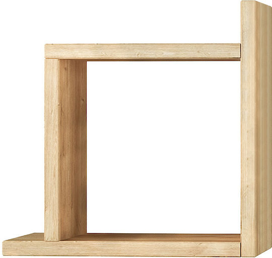 Shelf Wall Jocasta 30x22x30cm Natural Beech