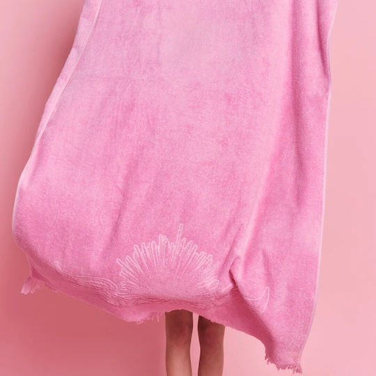 Beach Towel Bubblegum 180x100x0cm Pink Purple
