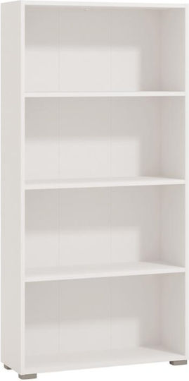Bibliotecă Tomar Albă 70x24.5x142cm