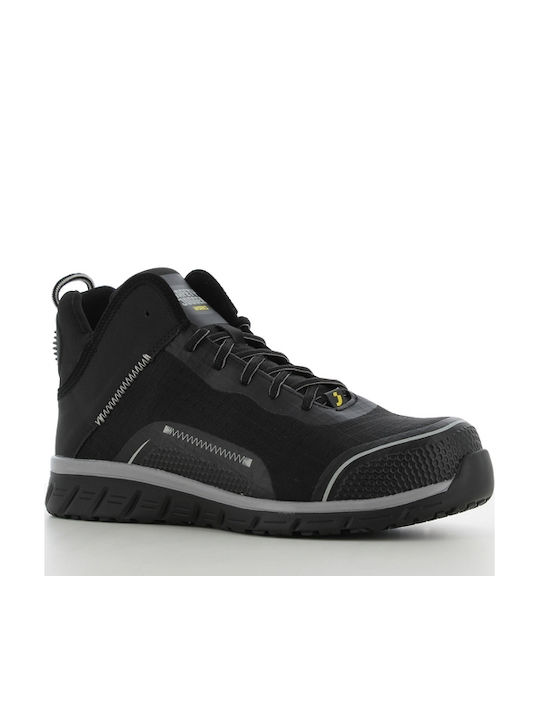 Safety Jogger Ligero2 Μποτάκι Ασφαλείας Μαύρο S1P με Πιστοποίηση ESD ,SRC