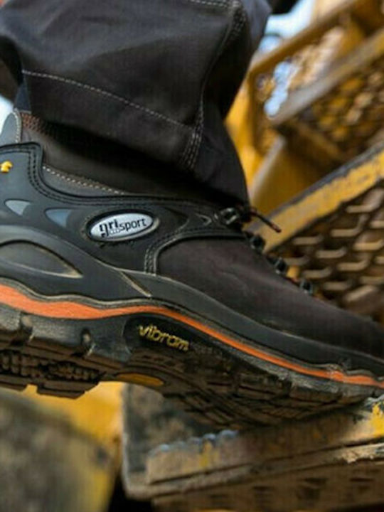 Grisport Marmolada Waterproof Boots Safety Black S3 with Certification HI, HRO,SRC