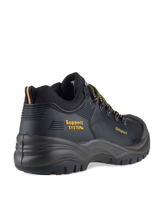 Grisport Waterproof Low Safety Black S3 with Certification P, HI, HRO,SRC