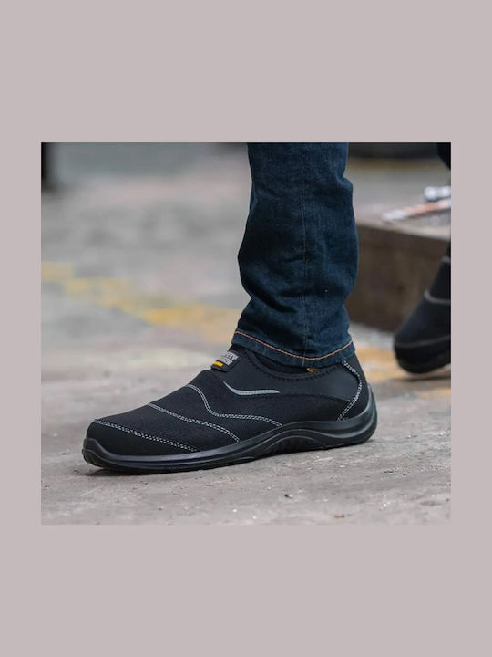 Safety Jogger Yukon Нисък Защита Черен S1P с Сертификация ESD , SRA, SRB,SRC