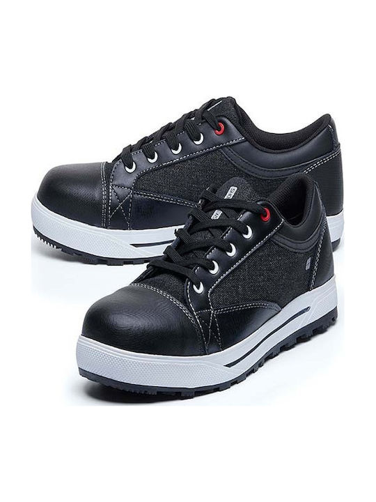 Shoes For Crews Fergus CT Denim Waterproof Low Safety Black S3