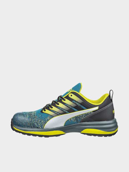 PUMA Charge Low Safety Green S1P with Certification (C), P, ESD , HRO,SRC