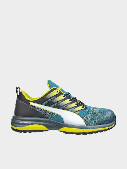 PUMA Charge Low Safety Green S1P with Certification (C), P, ESD , HRO,SRC