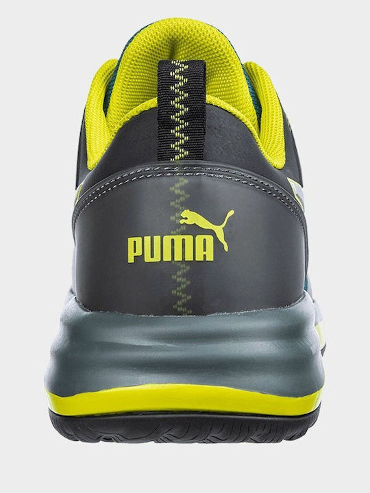 PUMA Charge Low Safety Green S1P with Certification (C), P, ESD , HRO,SRC