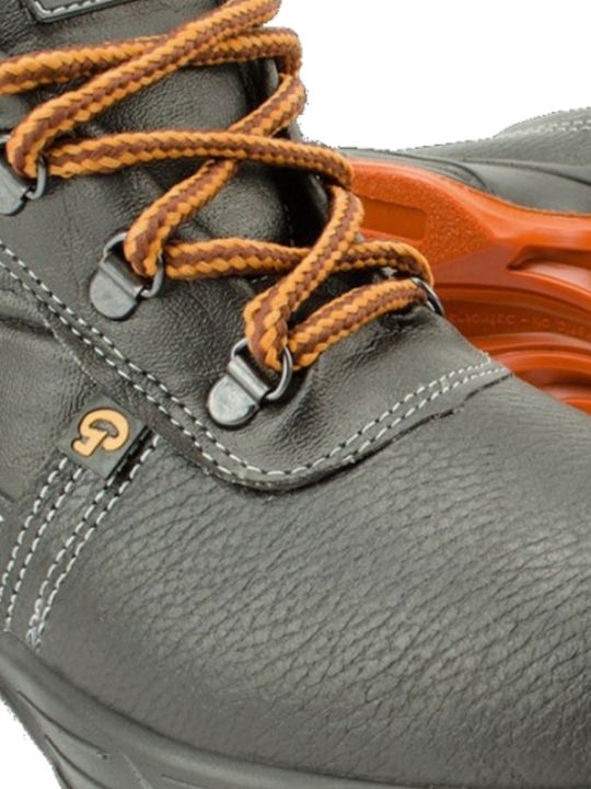 Talan Forward Waterproof Boots Work Black O2 with Certification SRA,SRC
