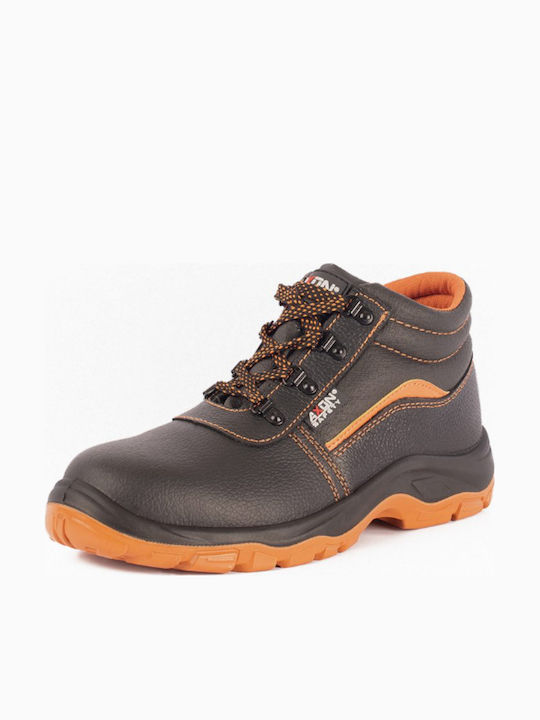 Axon Waterproof Boots Safety Black S3 with Certification SRC