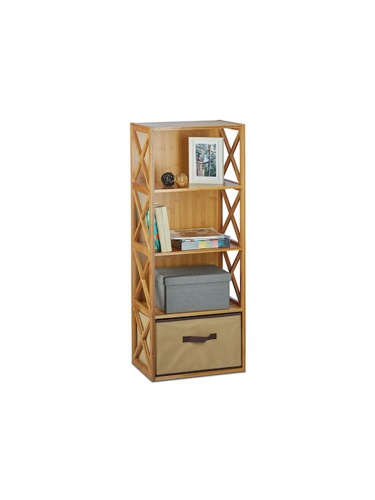 Bookcase Natural 105x42x29cm