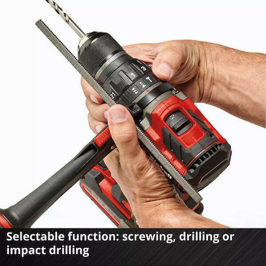 Einhell TP-CD 18/60 Li-i BL Șurubelniță Cu Percuție Mașină De Găurit Cu Baterie Solo Fără Perii 18V