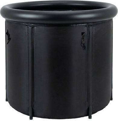Piscină Rotundă PVC 320lt Gonflabilă 90x75cm Neagră