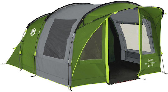 Coleman Rocky Mountain Сцена Къмпинг Тунел Зелена за 5 Души