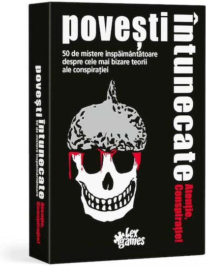 Επιτραπέζιο Παιχνίδι Dark Stories: Warning, Conspiracy! για 2+ Παίκτες 12+ Ετών (RO) Moses
