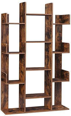 Bibliothek Braun 86x25x140cm Bibliothek Braun 86x25x140cm