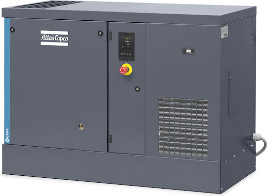 Atlas Copco G15P Въздушен компресор 145дБ с Мощност 20к.с и Резервоар 270лт 8153289155
