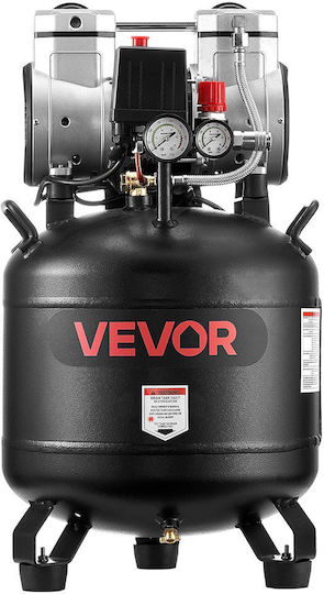 Vevor Κομπρεσέρ Αέρος με Αεροφυλάκιο 30lt