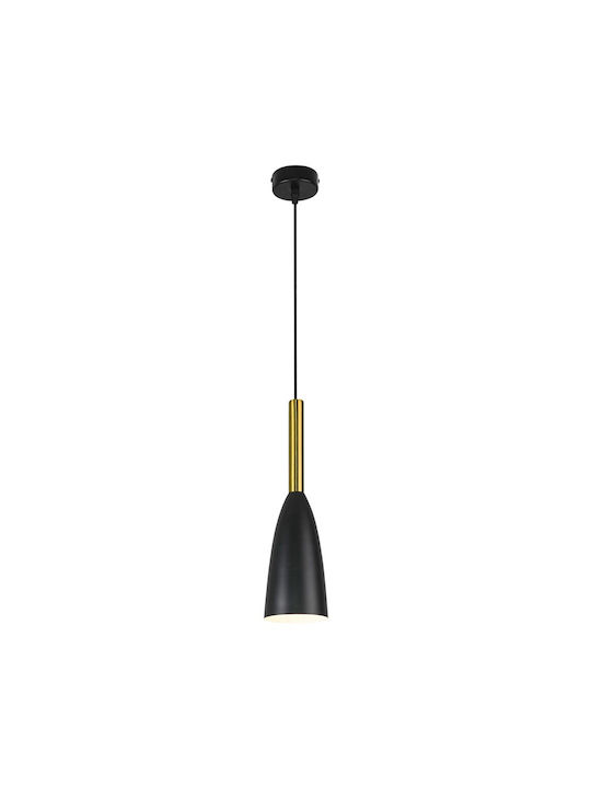 Light Prestige Pendant Light Black with Socket E27 10x10cm