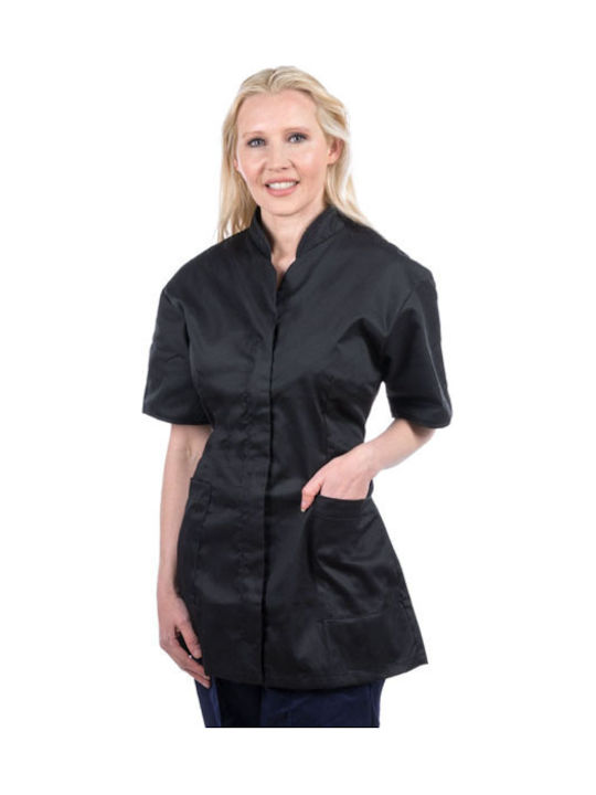 Portwest Women's Short Sleeve Work Shirt Black