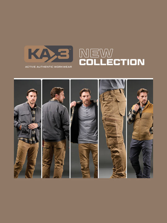 Portwest Ka313 Check Shirt Sherpa Lining Ka3 Brown