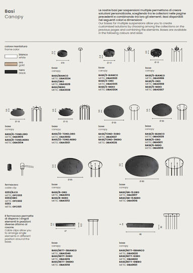 Ondaluce Bella Pendant Light