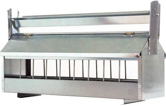 Tycoon Metalic Alimentator pentru Găini și Păsări cu Capacitate 4.2lt 60cm.