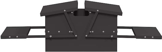 vidaXL Chicken Feeder with Capacity 4.25kg 75x53x20.5cm.