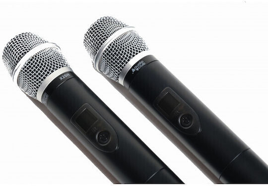 Audio Club X202 Wireless Handheld Microphone Set for Vocals