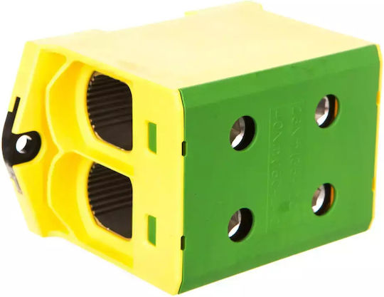 Em Group Διπολική Σύνδεση Ράγας 35-240mm2 Κίτρινο-πράσινη Euro Multiotl 240 2xal/cu 607240 E