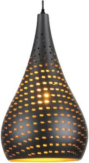 Geyer Iron Κρεμαστό Φωτιστικό Μαύρο 200x400εκ. Geyer Iron Κρεμαστό Φωτιστικό Μαύρο 200x400εκ.