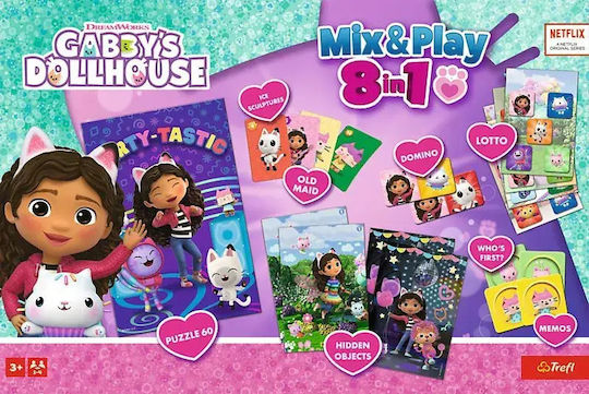 Επιτραπέζιο Παιχνίδι Gabby's Dollhouse για 1-4 Παίκτες 3+ Ετών 02747 (EN) Trefl