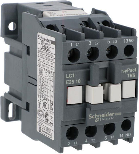 Tvs Contactor 3p 25a Ac3 11kw 230v Ac 1z Lc1e2510p7