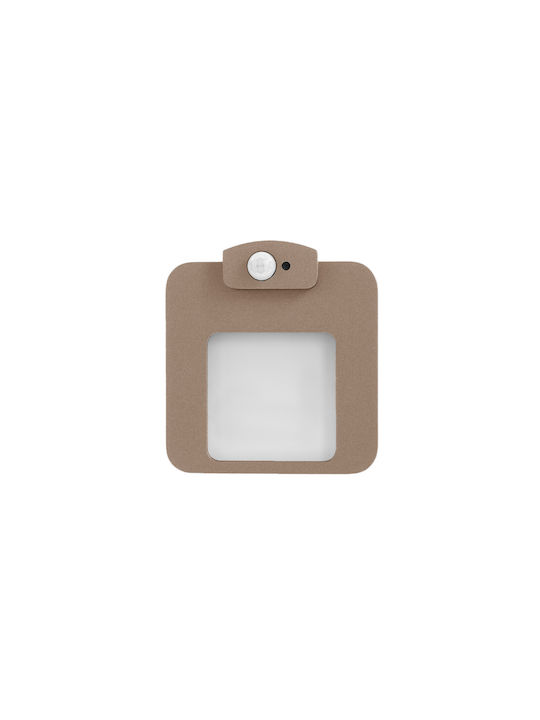 Zamel Einbau Spot mit integriertem LED und Natürliches Weißes Licht Weiß 1Stück