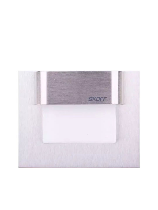 Skoff Wandmontierte Außenleuchte LED 0.8W mit Kaltweiß Licht