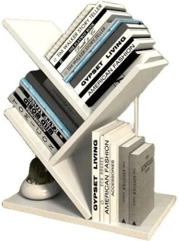 Bibliotecă Albă 30x16x40 cm D6352WYBM Bibliotecă Albă 30x16x40 cm D6352WYBM